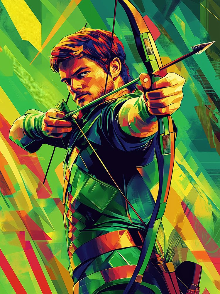 Robin Hood Pop Art VI art print by Vanessa Knight for $57.95 CAD