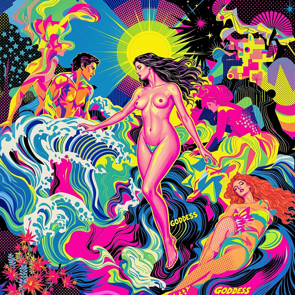 Birth of Venus Pop Art IV art print by Vanessa Knight for $57.95 CAD