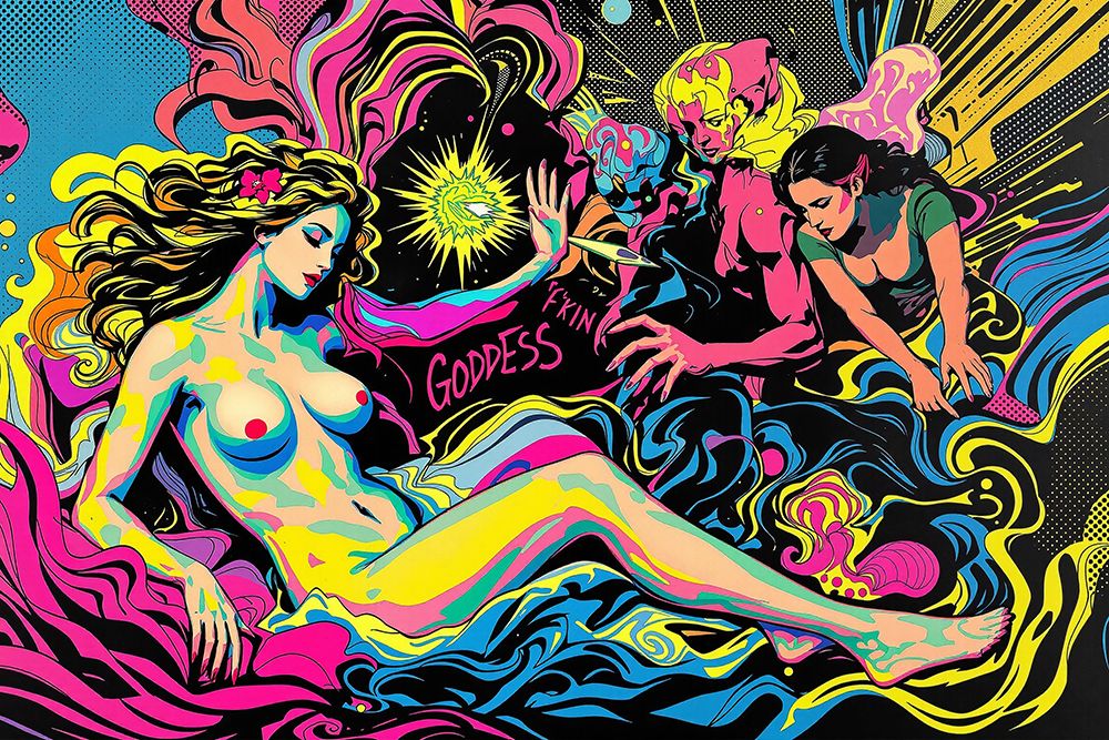 Birth of Venus Pop Art VII art print by Vanessa Knight for $57.95 CAD
