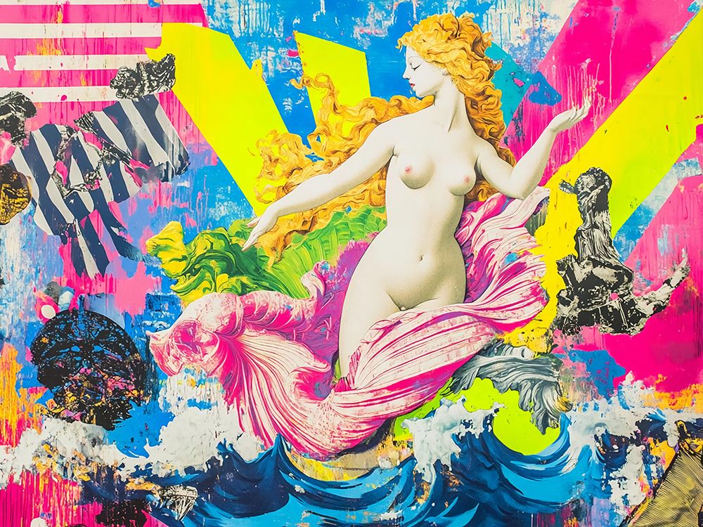 Birth of Venus Pop Art XVII art print by Vanessa Knight for $57.95 CAD