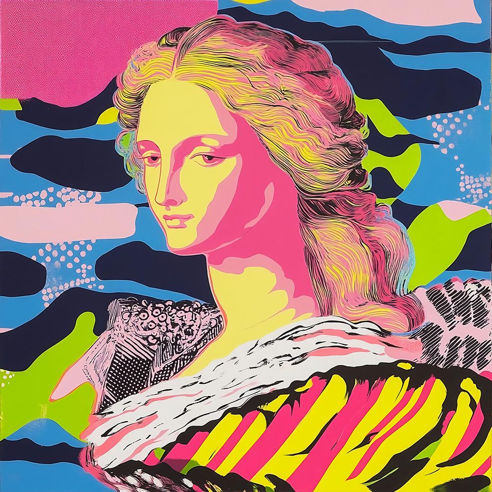 Birth of Venus Pop Art XXII art print by Vanessa Knight for $57.95 CAD