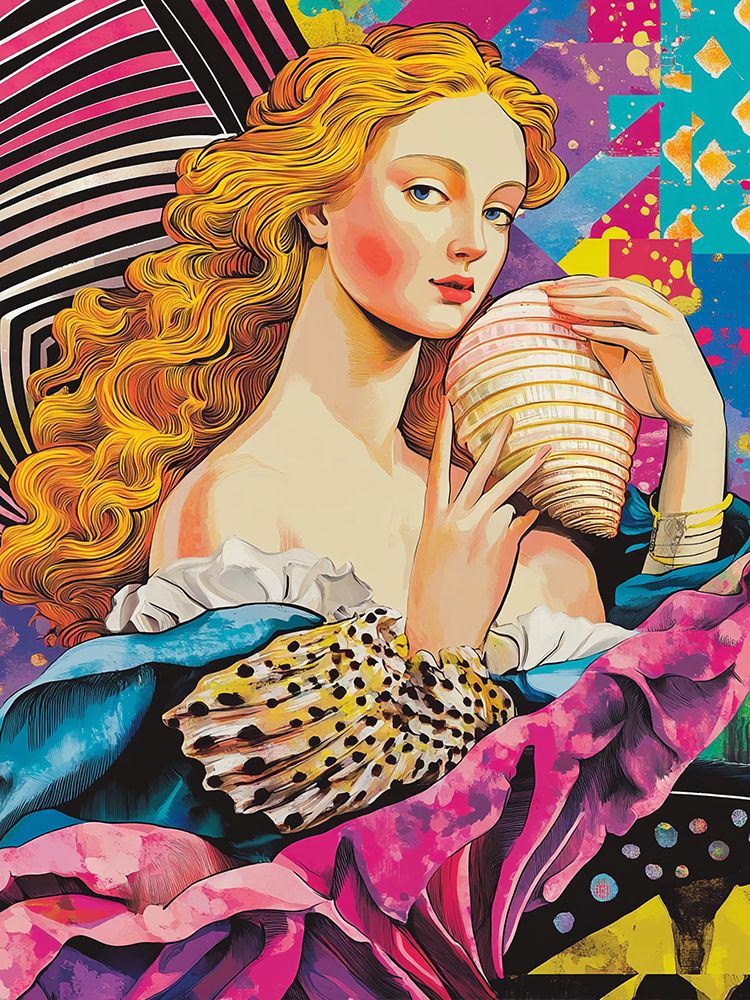 Birth of Venus Pop Art XXIII art print by Vanessa Knight for $57.95 CAD