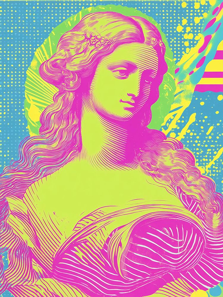 Birth of Venus Pop Art XXIV art print by Vanessa Knight for $57.95 CAD