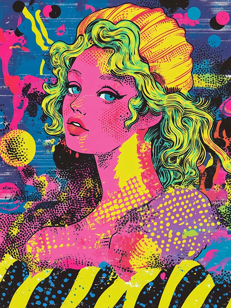 Birth of Venus Pop Art XXV art print by Vanessa Knight for $57.95 CAD
