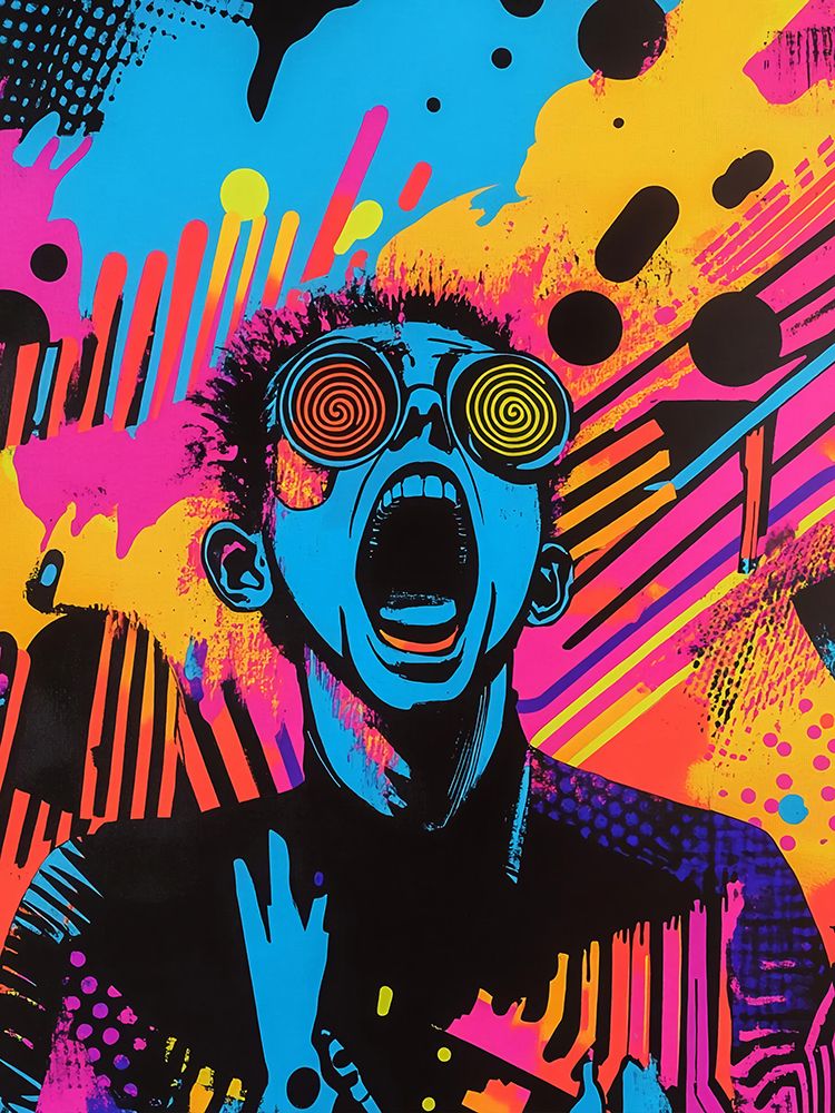 The Scream Pop Art XIII art print by Vanessa Knight for $57.95 CAD