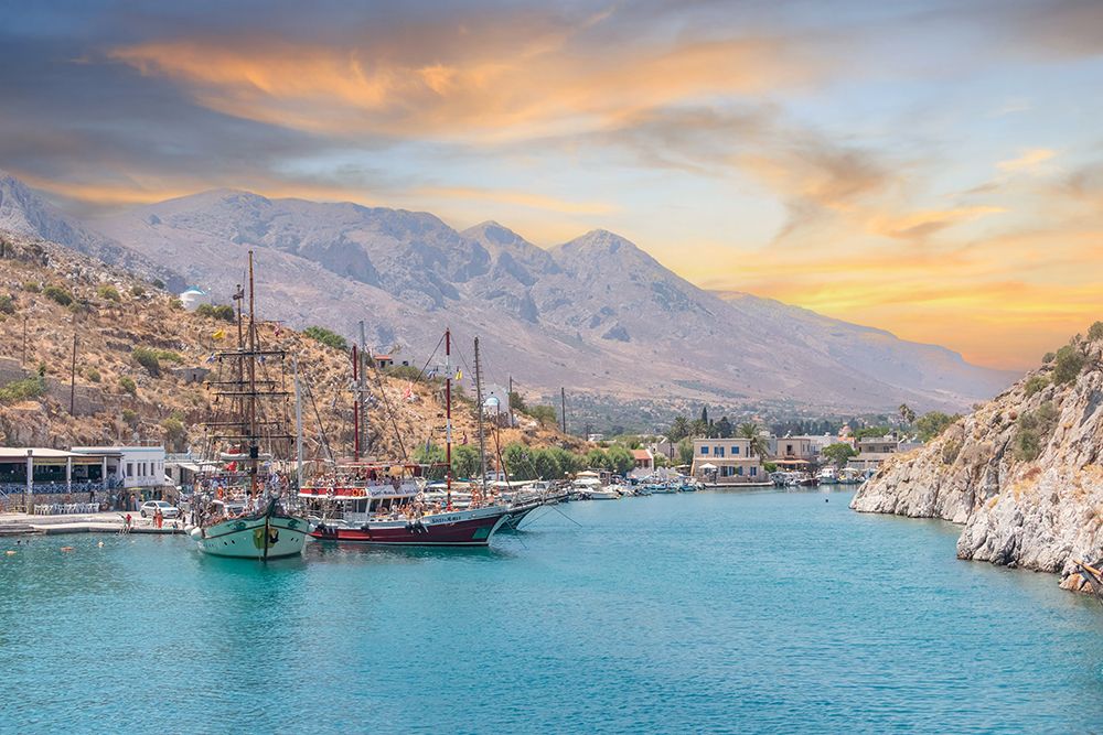 Greece, Kos Tall Ships art print by Richard Silver for $57.95 CAD