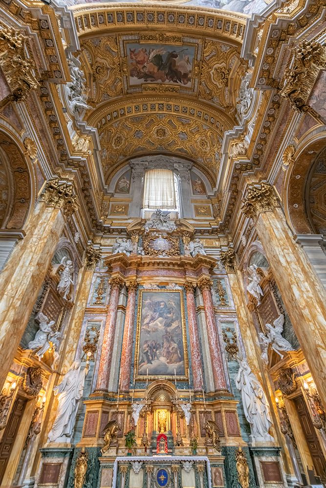 Italy, Rome Basilica of Saints Ambrose and Charles Borromeo II art print by Richard Silver for $57.95 CAD
