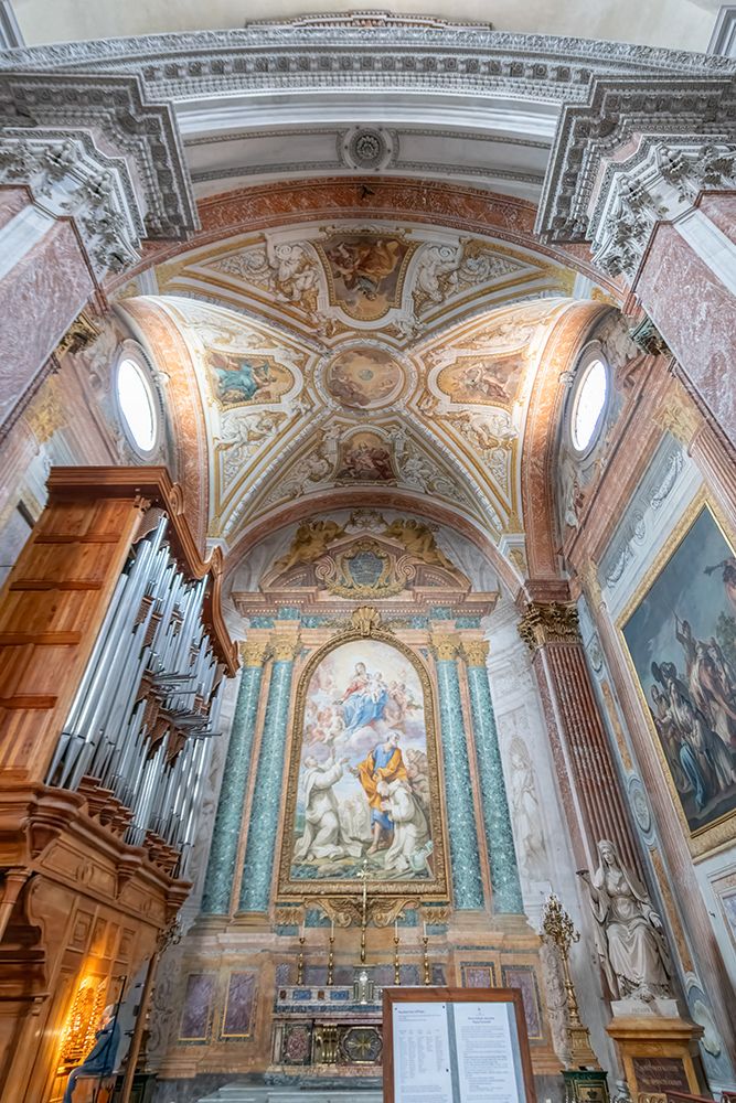 Italy, Rome Basilica of St. Mary of the Angels and the Martyrs art print by Richard Silver for $57.95 CAD
