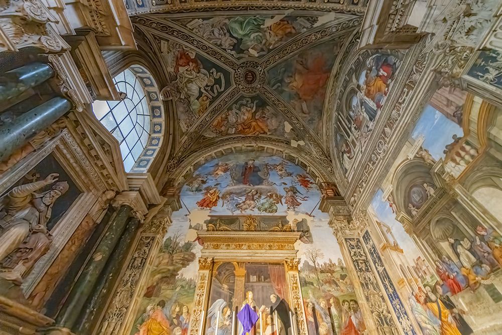 Italy, Rome Carafa Chapel in the Basilica di Santa Maria sopra Minerva art print by Richard Silver for $57.95 CAD