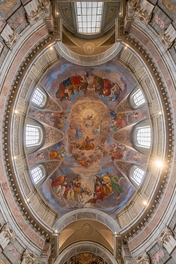 Italy, Rome Church of San Giacomo in Augusta art print by Richard Silver for $57.95 CAD