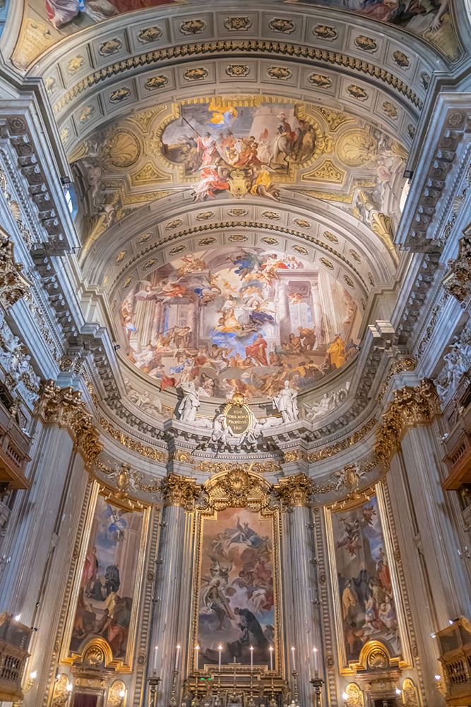 Italy, Rome Church of St. Ignatius of Loyola at Campus Martius I art print by Richard Silver for $57.95 CAD