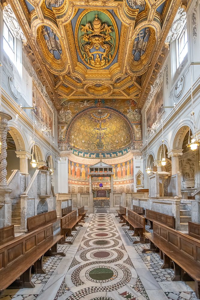 Italy, Rome the Basilica di San Clemente al Laterano art print by Richard Silver for $57.95 CAD