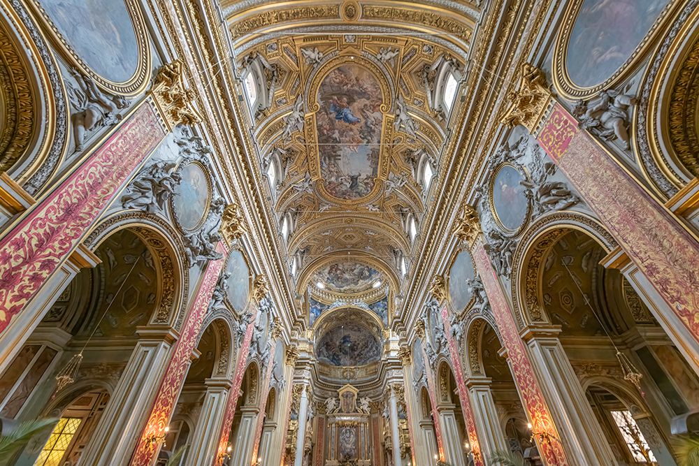 Italy, Rome the Church of Santa Maria in Vallicella art print by Richard Silver for $57.95 CAD