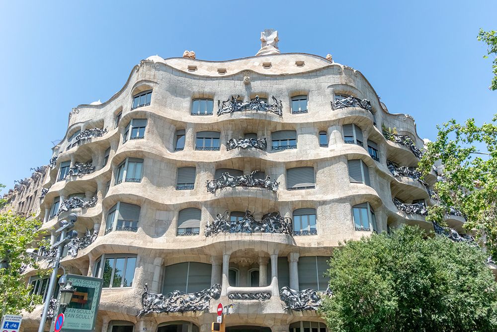 Spain, Casa Mila Barcelona art print by Richard Silver for $57.95 CAD