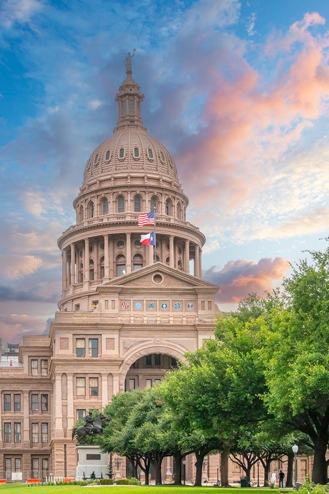 Texas, State Capitol Austin art print by Richard Silver for $57.95 CAD