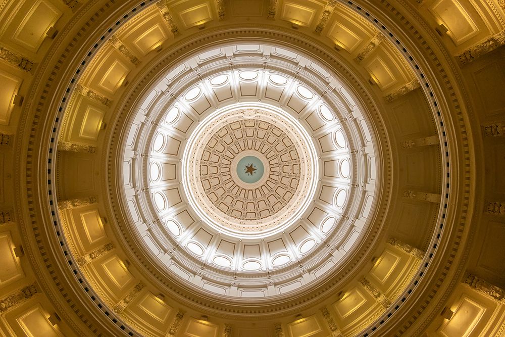 Texas, State Capitol Dome Austin art print by Richard Silver for $57.95 CAD