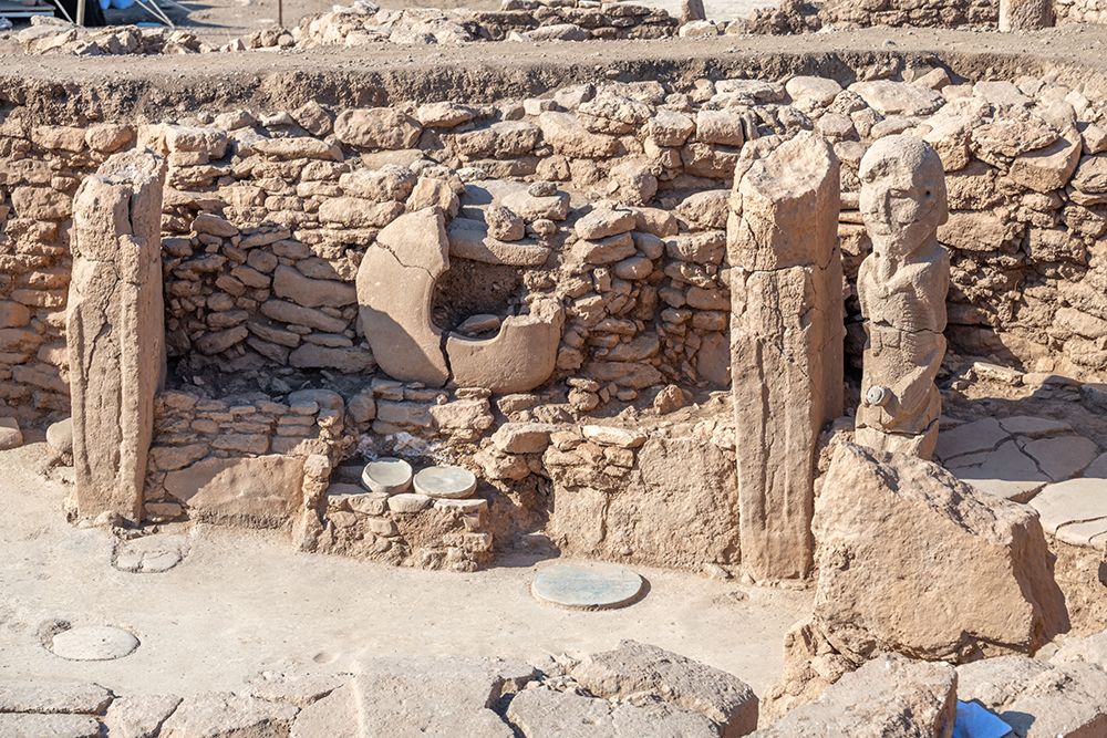 Turkey, Ancient Ruins at Karahan Tepe II art print by Richard Silver for $57.95 CAD