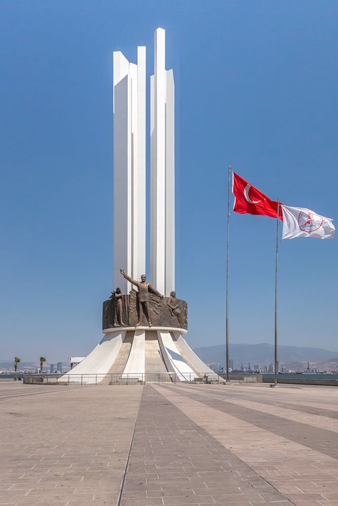 Turkey, Ataturk, His Mother and Womens Rights Monument art print by Richard Silver for $57.95 CAD