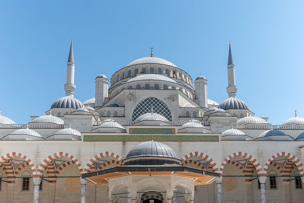 Turkey, Istanbul Grand Camlica Mosque art print by Richard Silver for $57.95 CAD