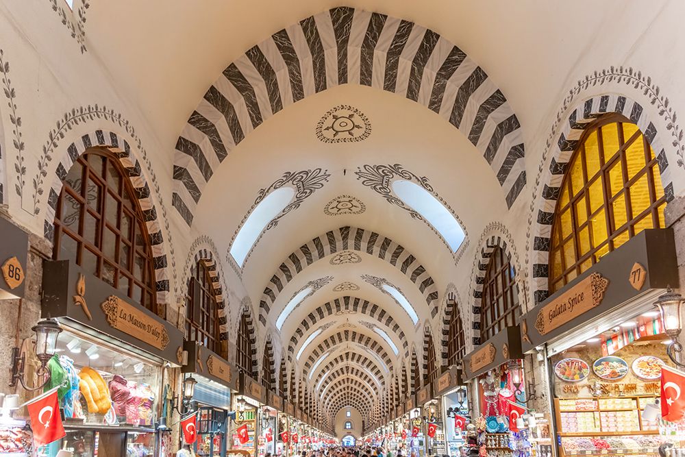 Turkey, Istanbul Spice Bazaar art print by Richard Silver for $57.95 CAD