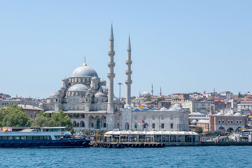 Turkey, Istanbul The New Mosque art print by Richard Silver for $57.95 CAD