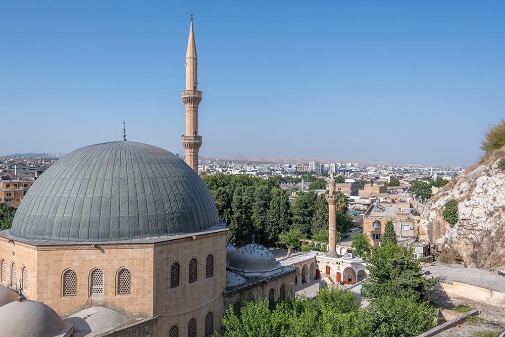 Turkey, Mevlidi Halil Camii Mosque in Sanliurfa art print by Richard Silver for $57.95 CAD