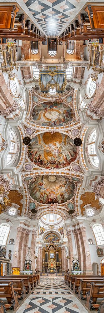 Vertical Churches, Cathedral of St. James, Dom zu St. Jakob in Innsbruck, Austria art print by Richard Silver for $57.95 CAD