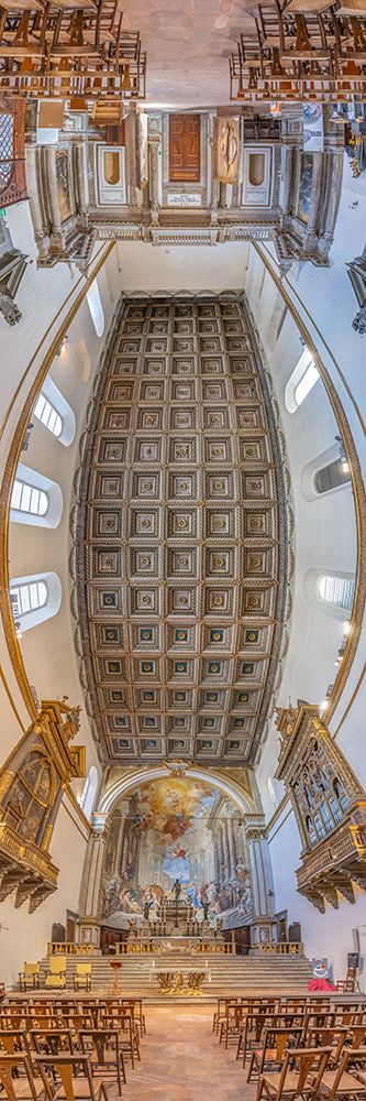 Vertical Churches, Church of St. Ignatius of Loyola in Rome, Italy art print by Richard Silver for $57.95 CAD