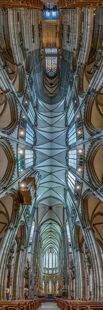 Vertical Churches, Cologne Cathedral in Cologne, Germany art print by Richard Silver for $57.95 CAD