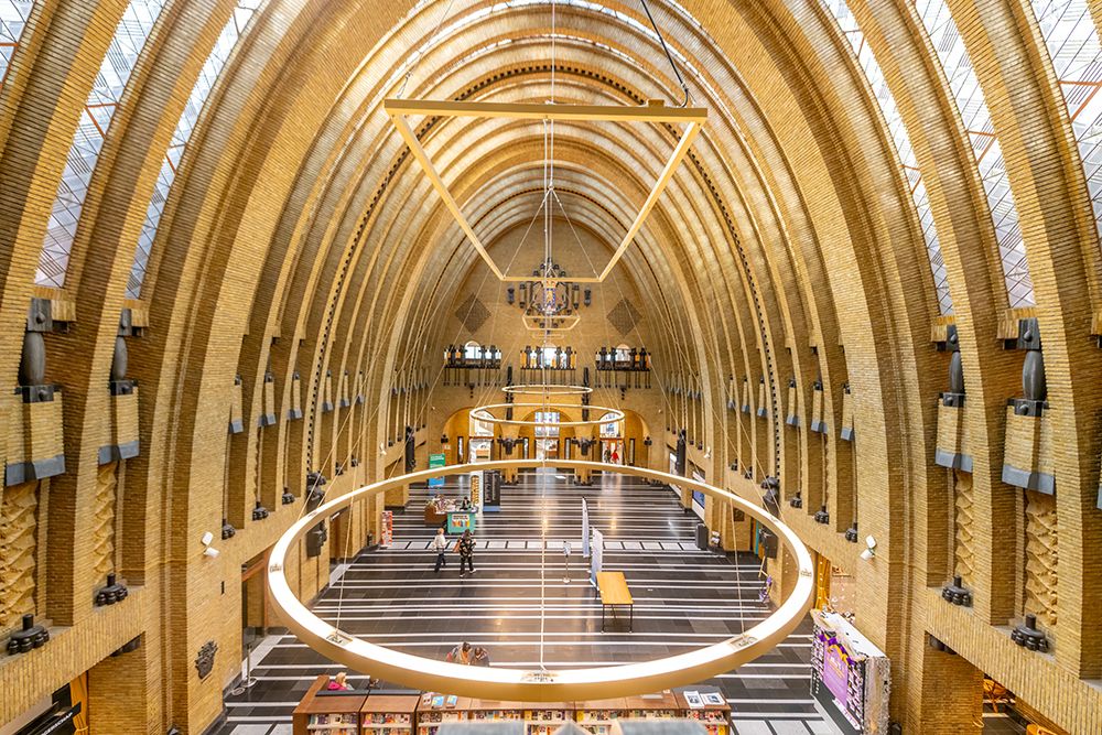 Markthal Rotterdam Arched Interior art print by Richard Silver for $57.95 CAD