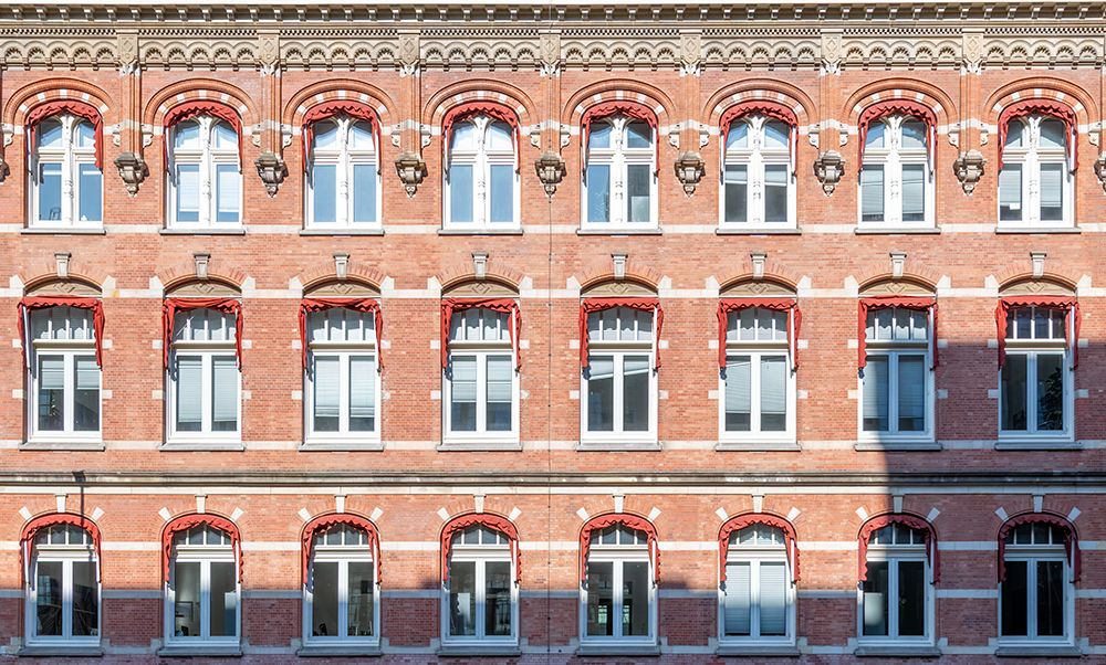 Dutch Brick Facade Study art print by Richard Silver for $57.95 CAD