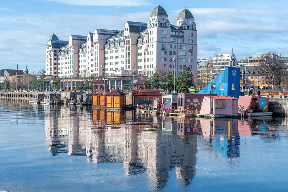 Oslo Waterfront Reflections art print by Richard Silver for $57.95 CAD