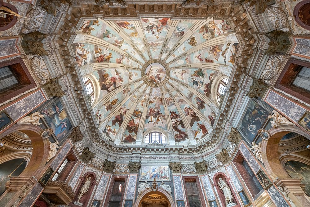 Padua Frescoed Church Dome III art print by Richard Silver for $57.95 CAD