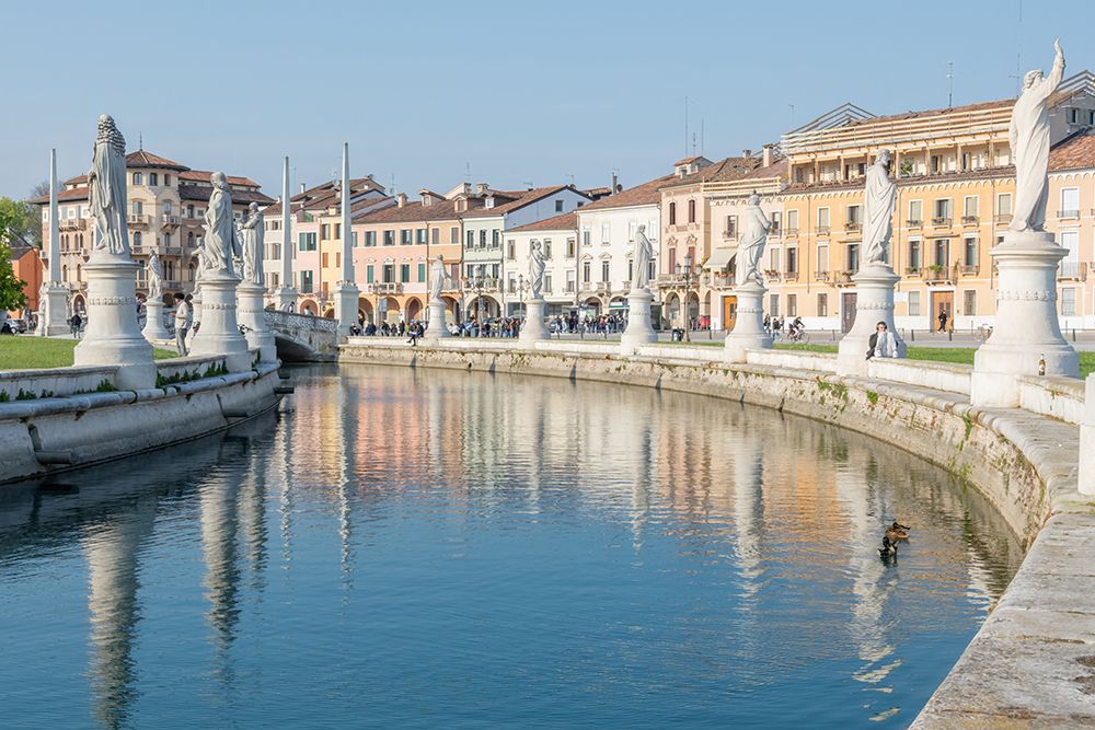 Prato della Valle Statues and Canal I art print by Richard Silver for $57.95 CAD