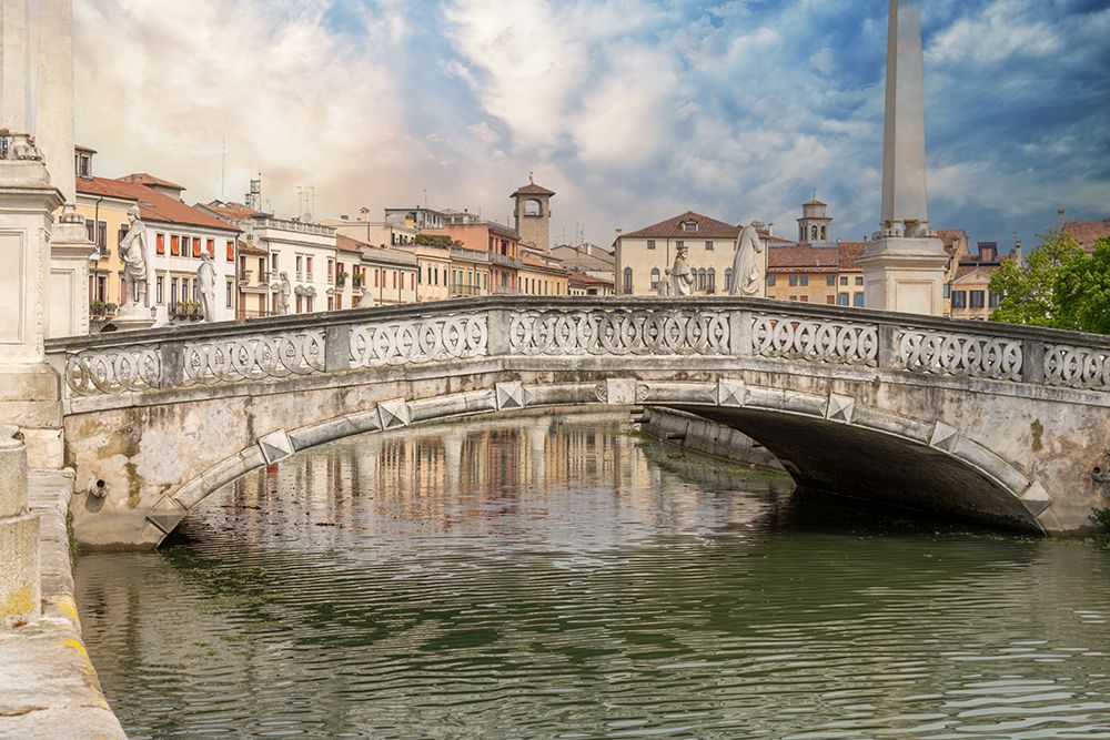 Prato della Valle Stone Bridge art print by Richard Silver for $57.95 CAD