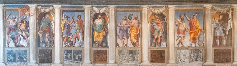 Padua Fresco Panel Row art print by Richard Silver for $57.95 CAD