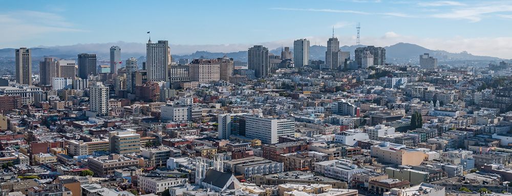 San Francisco Skyline Panorama II art print by Richard Silver for $57.95 CAD