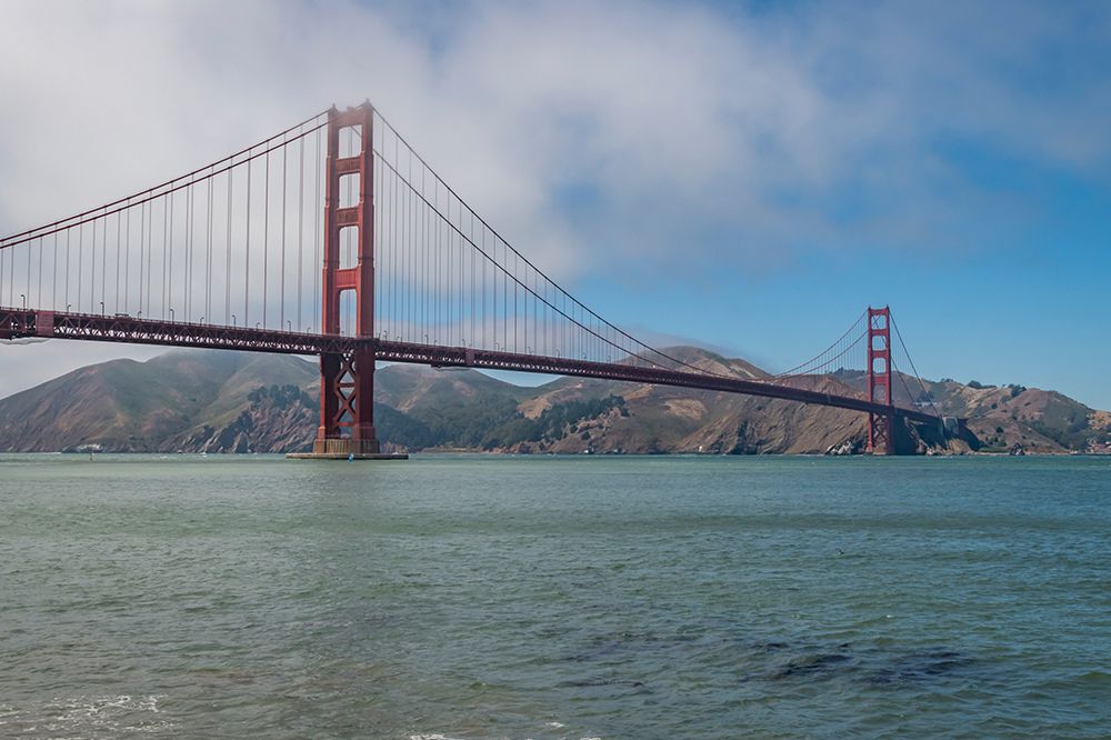 Golden Gate Bridge Clear Sky art print by Richard Silver for $57.95 CAD
