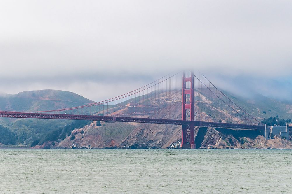 Golden Gate Bridge in the Mist II art print by Richard Silver for $57.95 CAD