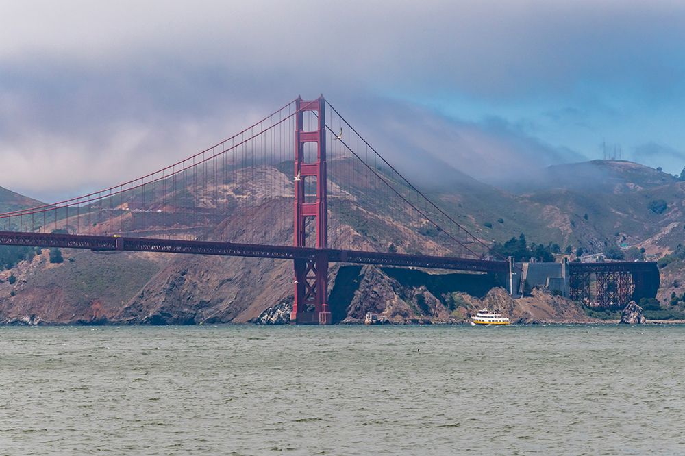 Golden Gate Bridge in the Mist III art print by Richard Silver for $57.95 CAD
