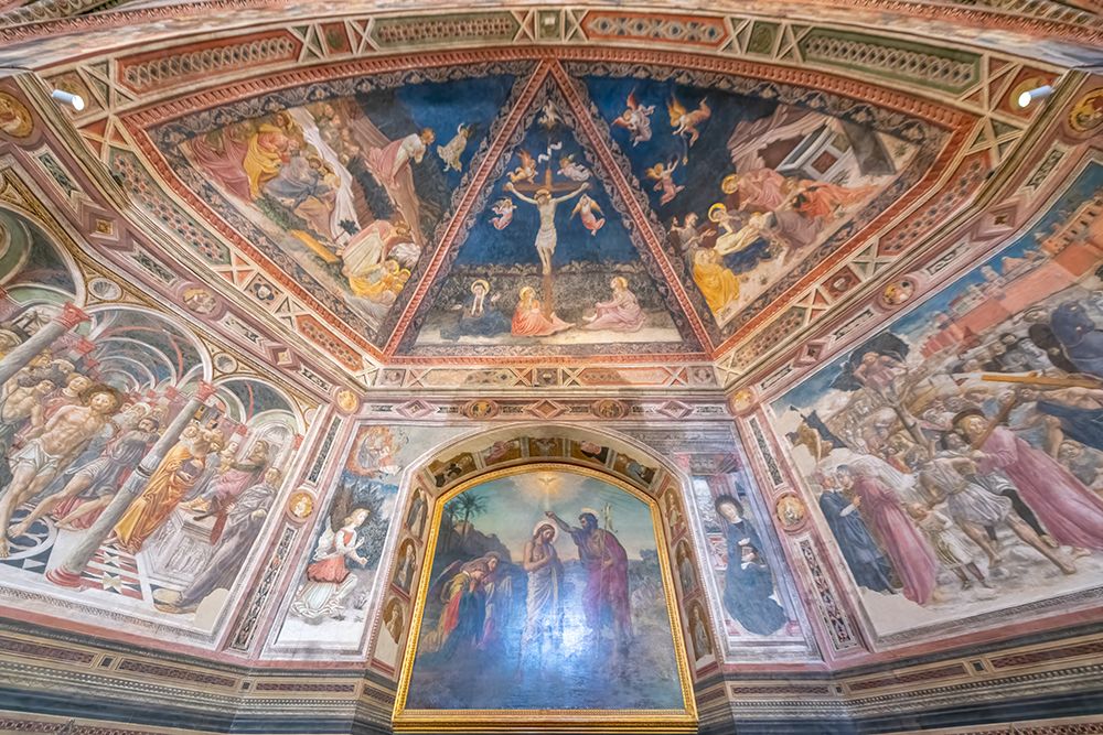 Siena Church Star Vault Fresco art print by Richard Silver for $57.95 CAD