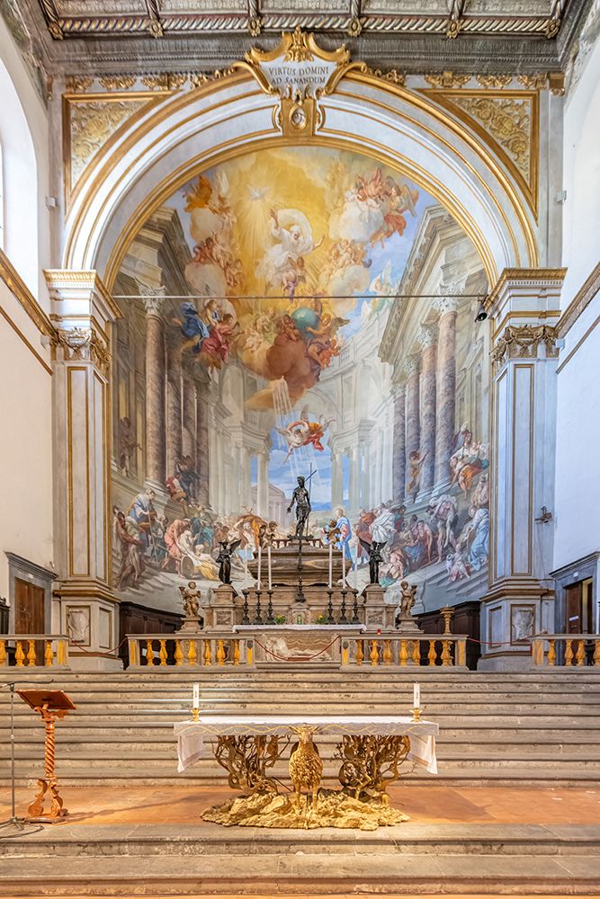 Siena Church Altar Fresco art print by Richard Silver for $57.95 CAD