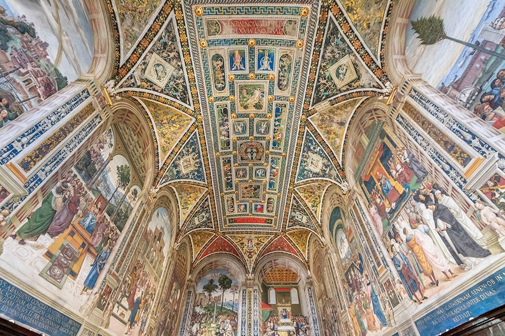 Piccolomini Library Fresco Hall I art print by Richard Silver for $57.95 CAD
