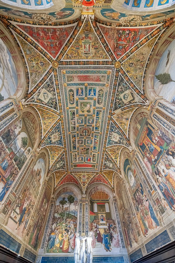 Piccolomini Library Fresco Hall II art print by Richard Silver for $57.95 CAD