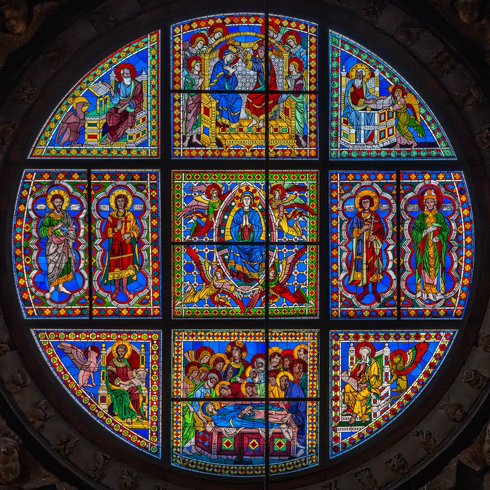 Siena Cathedral Rose Window art print by Richard Silver for $57.95 CAD