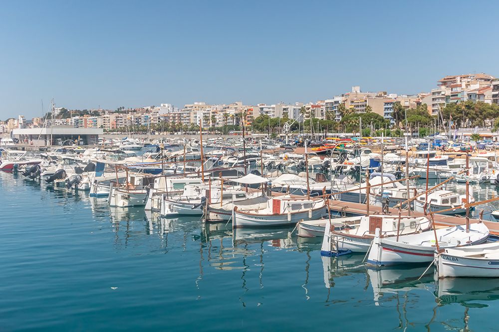 Spanish Coastal Marina art print by Richard Silver for $57.95 CAD