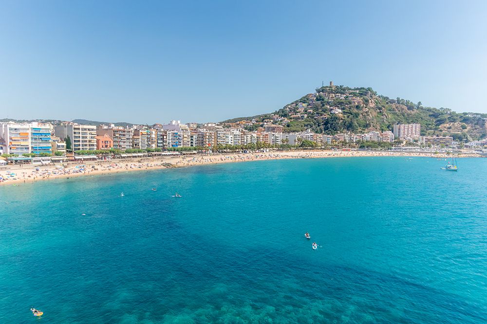 Costa Brava Beach Town I art print by Richard Silver for $57.95 CAD