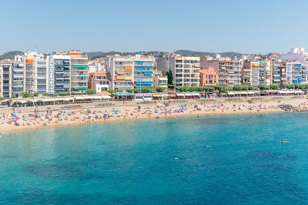 Costa Brava Beach Town II art print by Richard Silver for $57.95 CAD
