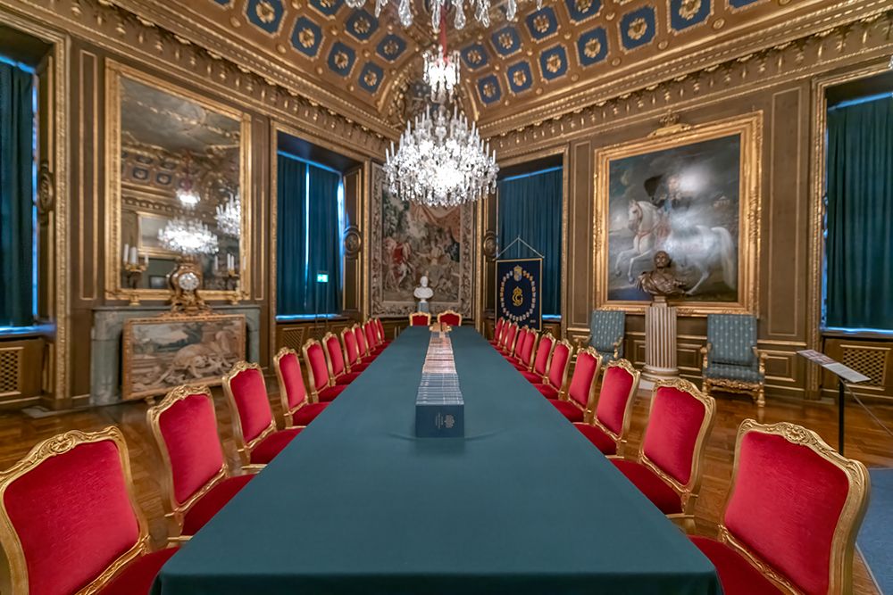 Stockholm Royal Palace Council Chamber art print by Richard Silver for $57.95 CAD