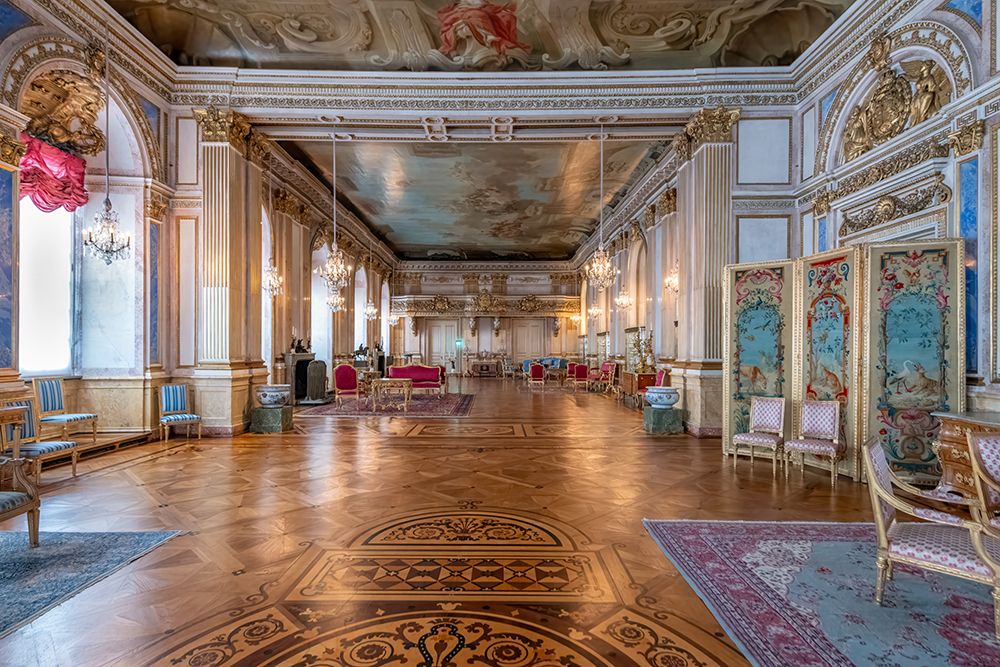 Stockholm Royal Palace Parquet Hall art print by Richard Silver for $57.95 CAD